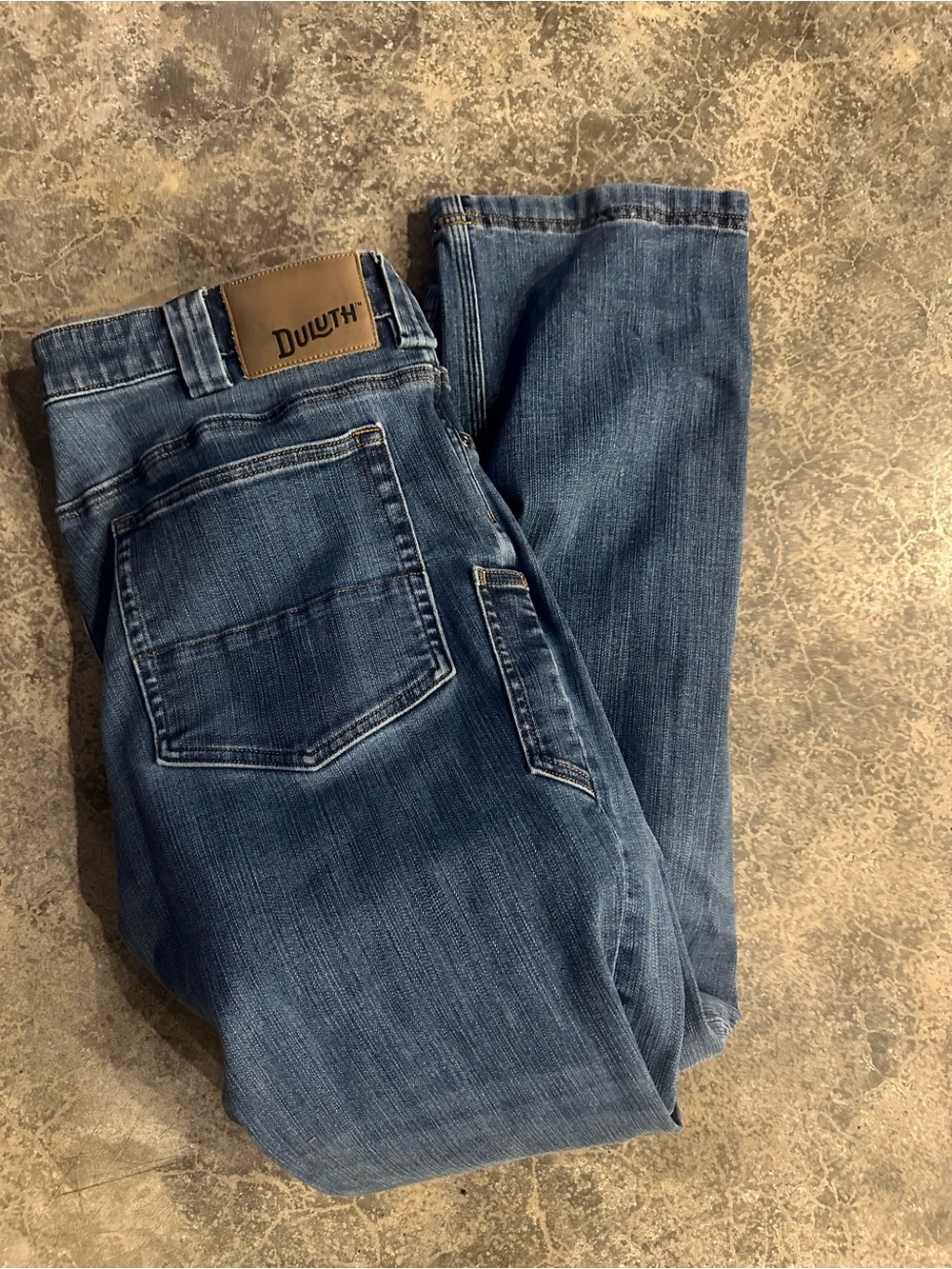 Duluth Men's BallRoom Blue Denim Jeans